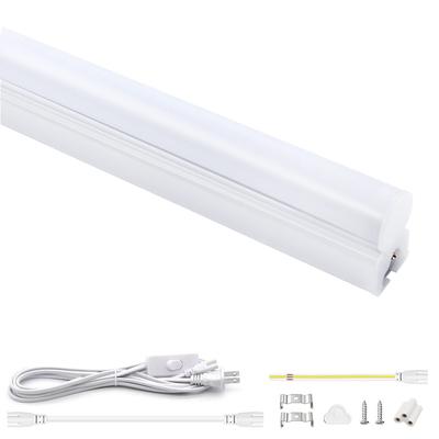 Jasna i energooszczędna, zintegrowana świetlówka LED, odpowiednik 20W, prosty tubus T5 57cm, barwa biała dzienna, wysoka jasność 1350LM, 9,5W,