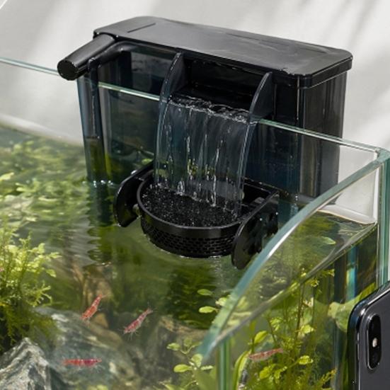 Aquarium Filter Baffle with Suction Cups, Fish Tank Accessory, Fish Tank Flow Controller, Helps Maintain A Calm Water Surface And Slow