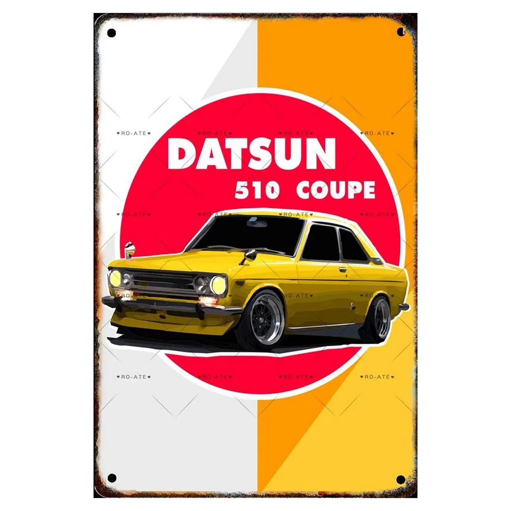 Plaque Metal Tin Signs Classic Cars Wall Decoration Vintage Art Posters Iron Painting for Man Cave Home Cafe Game Room Club Bar