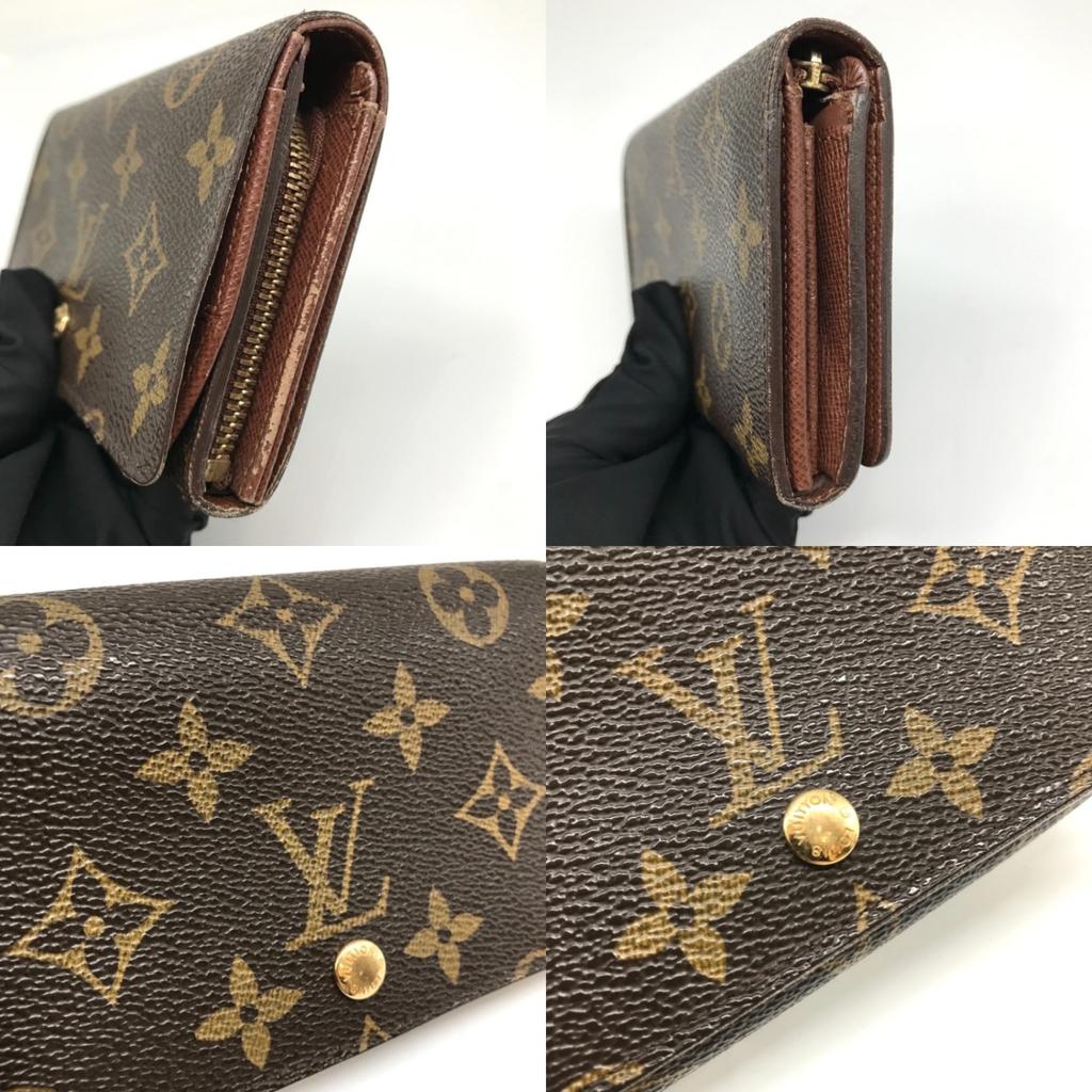 Used LOUIS VUITTON MonogramBifold Wallet Monogram Canvas Women