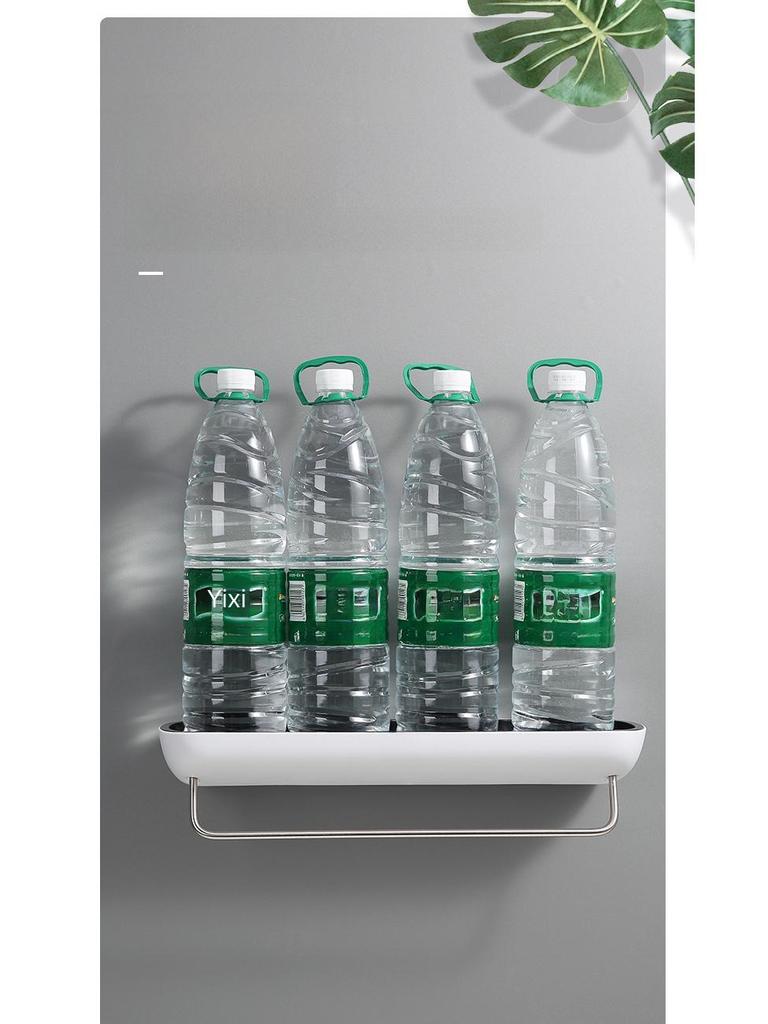 Bez wiercenia, ścienny regał łazienkowy na ręczniki, kosmetyki i umywalkę