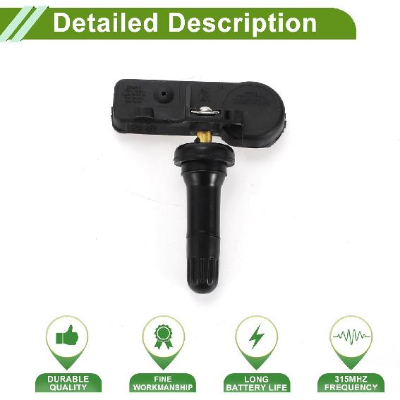 No.F2GZ1A189A/F2GT1A180AB Tire Pressure Sensor for Ford for Mustang 2015-2019 Tire Pressure Monitoring Sensor 1 Pcs