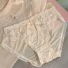 Female Summer New Style Sexy Pure Desire Sweet Lace Hollow Briefs