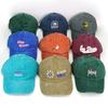 Sporty Common Blank Washed Unstructured Low Profile Dad Hat Custom Logo Cotton Plain Strapback Vintage Baseball Cap