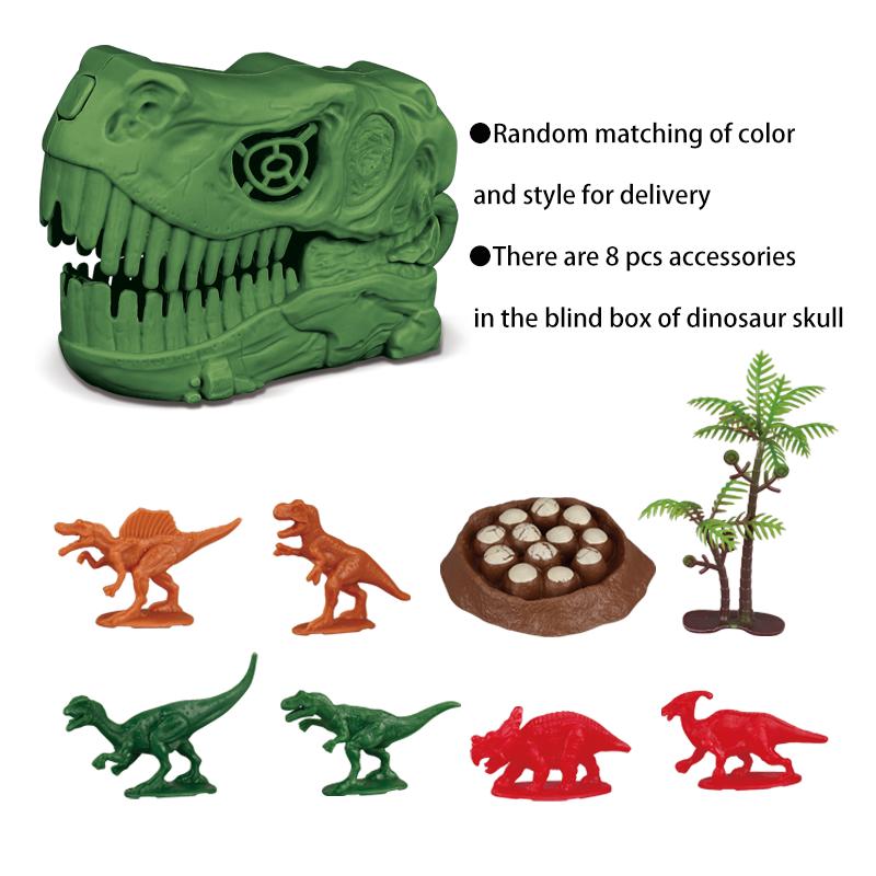 

Full Set Dinosaur Toys Fossil Skeleton Simulation Model Set Mini Action Figure Educational Creative Collection Toy For Children