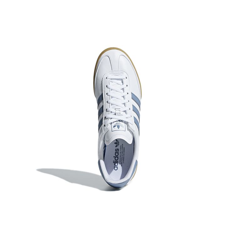 Adidas Originals Jeans Fashion Comfortable Durable Supportive Low-Top Running Shoes Unisex sneakers White Blue F36114