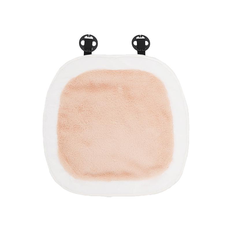 

Универсальный автомобильный подголовник Four Seasons: Подушка для шеи и спинки из искусственного меха кролика для комфорта и стиля