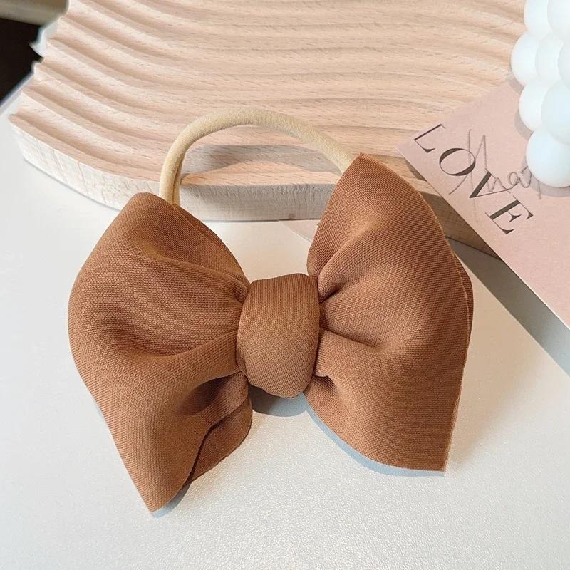 Baby Girl Bows Headband Newborn Turban Big Hairband Accessory Kids HairBand Outdoor Toddler Children HeadWrap Hair Accessories