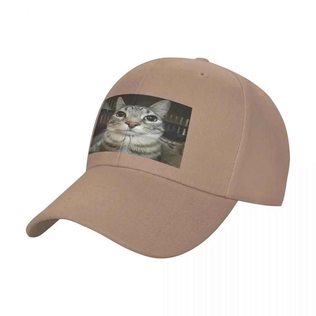 Cat looking directly at you Baseball Cap Luxury Hat funny hat hats on offer Sunscreen Sun Hats For Women Unisex's