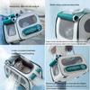 Pet Carrier Cat Breathable Pet Backpack Outdoor Cat Bag Camping Kitten Bag