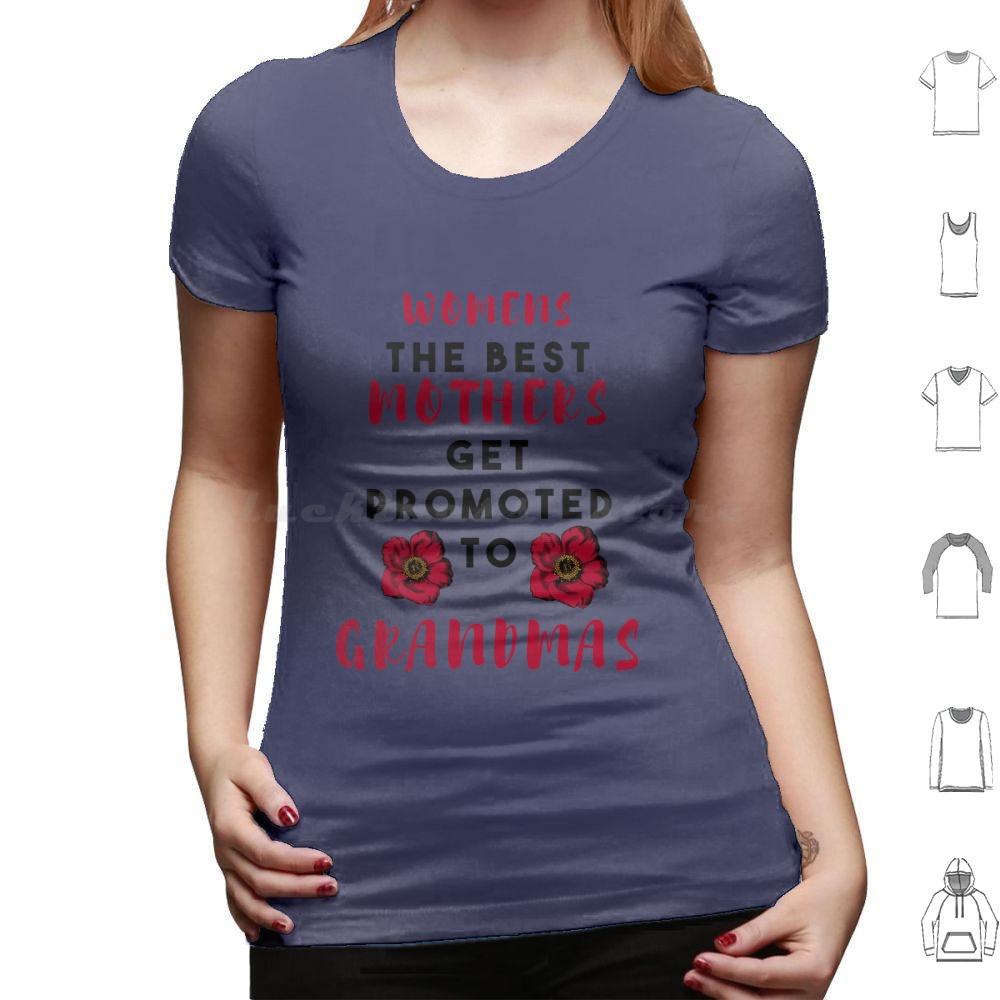 Womens Promoted To Grandma Est 2020 Best Funny Gift T Shirt Cotton Men Women DIY Print Grandma Est Funny Novelty Crazy Dog 100