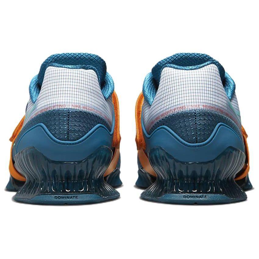 Nike Pantofi unisex Romaleos 4 Marina Kumquat Albastru Siren-Roșu Spălat-Teal CD3463-493