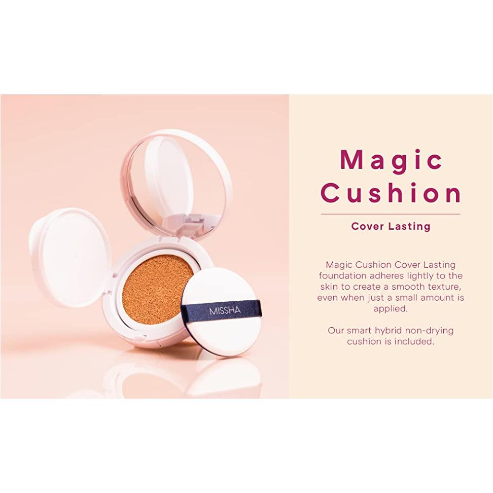 MISSHA Magic Cushion Cover Lasting Foundation SPF50+PA+++ 15g / 0.52 Oz