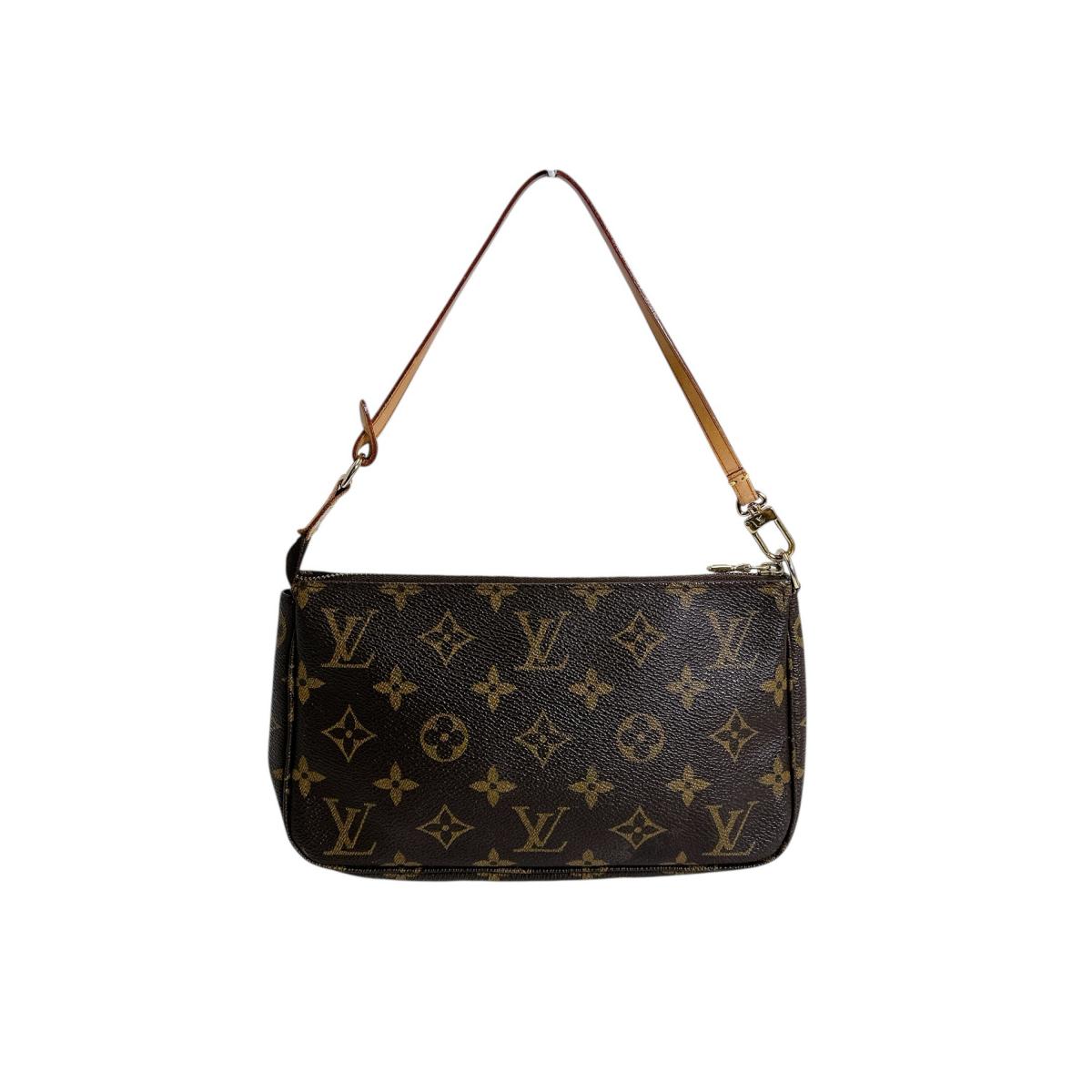 

LOUIS VUITTON Monogram Pochette Accessoires Pouch Monogram canvas M51980 Used