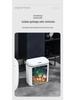 Pattumiera Intelligente Impermeabile IPX5 con Display LED, Coperchio Silenzioso e Attivazione a Pedale