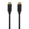 Aisens Displayport 1.2 4k Cable Aisens A124-0549/ Displayport Male - Displayport Male/ Up To 5w/ 2300mbps/ 1.5m/ Black