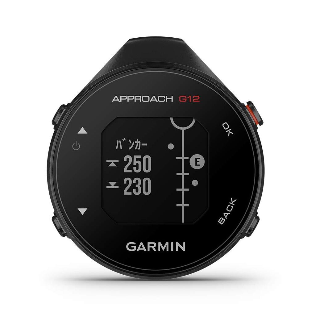 GARMIN Golf Navigation GPS Approach G12 [Original japanisches Produkt] 010-02555-10 Schwarz Klein