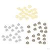 20 Pcs Large Filigree Hollow Out Heart Pendants DIY Craft