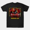Men Black Print T-shirt Red Solstice Gxp No-Cut Transfer Paper Print Cotton Tshirt