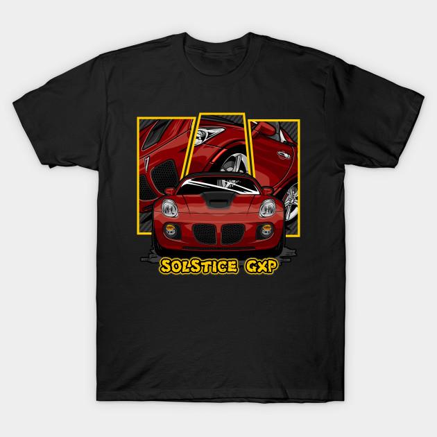 Men Black Print T-shirt Red Solstice Gxp No-Cut Transfer Paper Print Cotton Tshirt 4XL чёрный