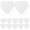 Sublimation Air Freshener Sheets Heart Shaped Diy Crafting Car 1Set