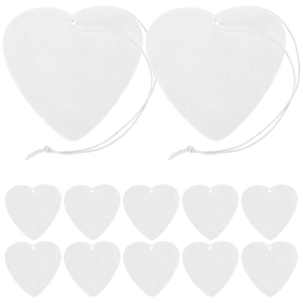 Sublimation Air Freshener Sheets Heart Shaped Diy Crafting Car 1Set