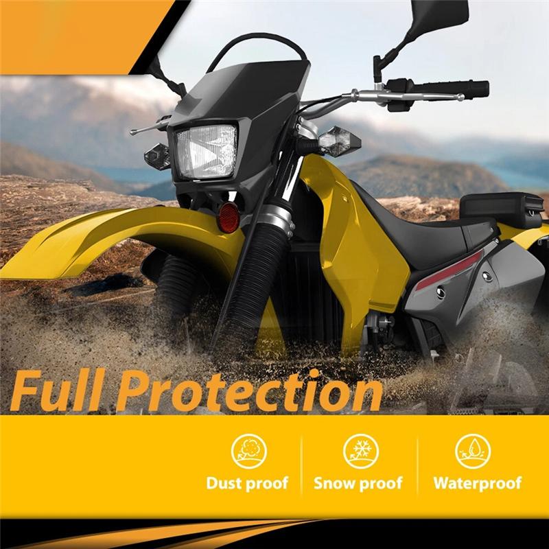 For SUZUKI DR-Z400S DRZ400SM DR200S DR650SE Motorcycle HEADLIGHT COVER 51811-29F50-019 FIT FOR