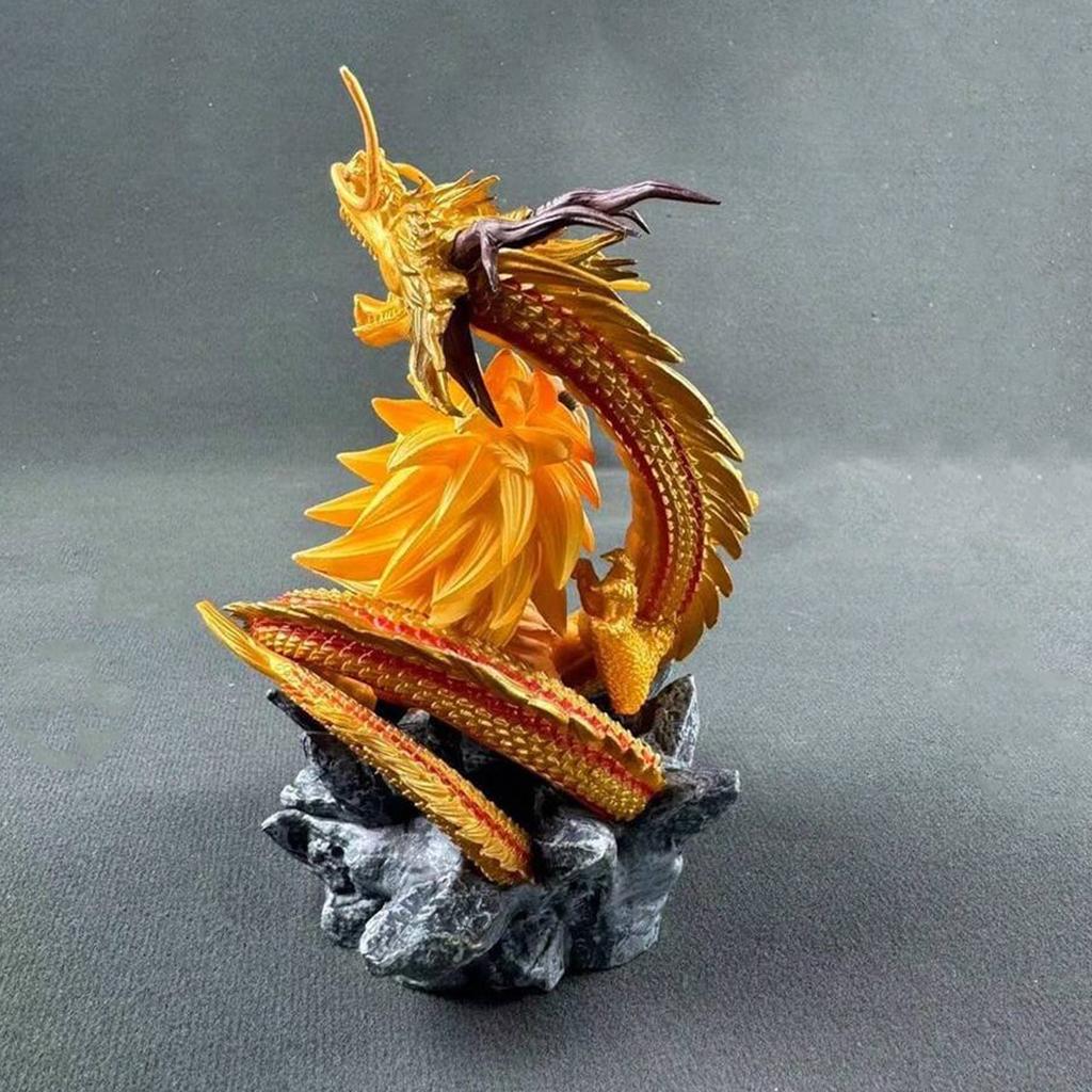 Q Version Z Figure Ssj3 Goku Action Figures Dragon Fist Explosion 14CM PVC GK Statue Collectible Model Toys