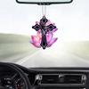Car Acrylic Unique Hanging Ornament Trendy Cartoon Design For Home And Backpack