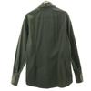 MIUMIU Made In Italy Long Sleeve Button Down Shirt 38/15 Khaki Men's Used