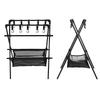 Foldable Outdoor Camping Shelf and Drying Rack
