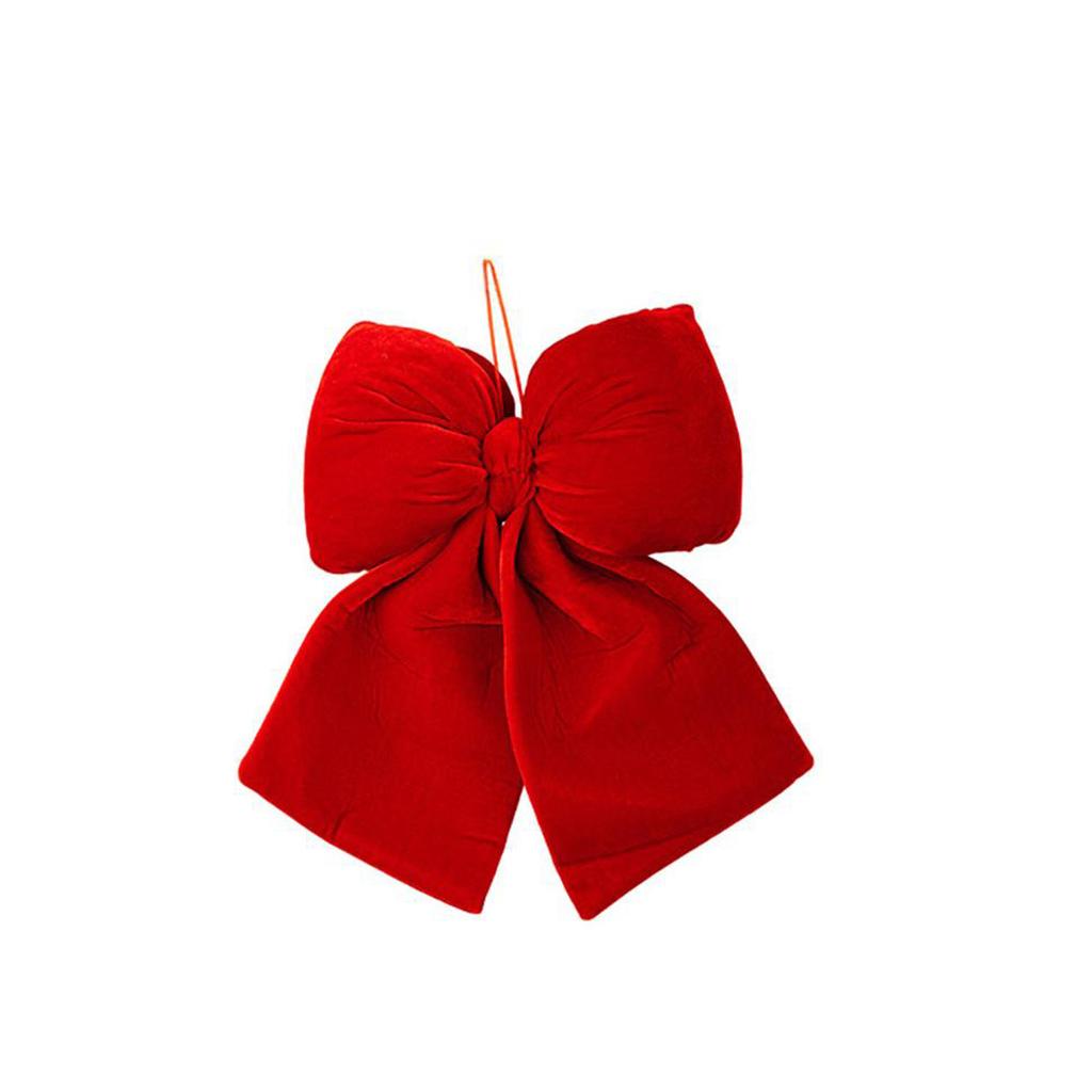 Christmas Bow Tie, Christmas Decoration, Plush Large Bow Tie, Christmas Tree Decoration
