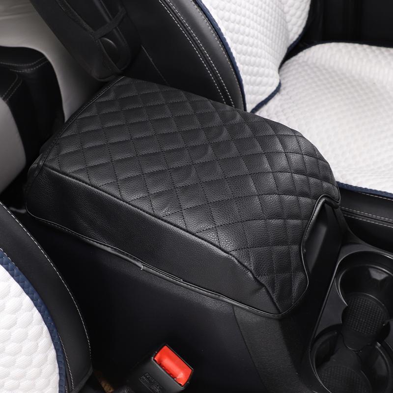 Ochranný potah na box loketní opěrky středové konzole auta z PU kůže Pro Land Rover Discovery 4 2010-2016 Pro Range Rover Sport 2010-2013