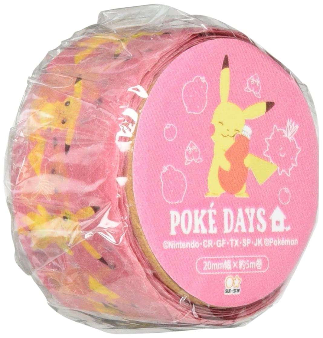 

Канцелярский скотч Sunstar Розовый S8583609 Покемон Высечка PokéDays розовый