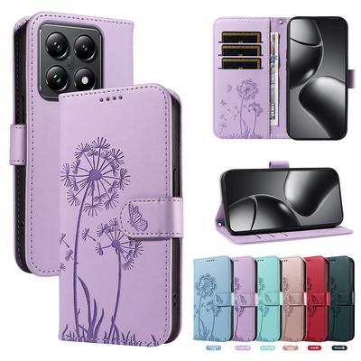 Leather Wallet Case For Huawei Pura 70 Nova 12S 12 SE 5T P30 Magic 5 Lite Honor X6 X7 X8 X9 20 20S X50i X50 Stand Phone Cover