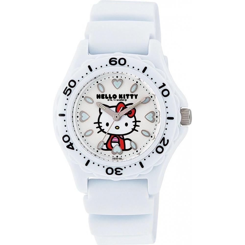

Нет QQ [Citizen QQ] Часы аналоговые Hello Kitty водонепроницаемый уретановый ремешок VQ75 431 женские белые белые