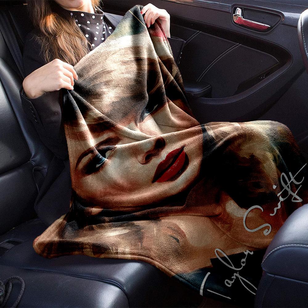Taylor Swift Blanket, High quality Comfortable for All Seasons, Home Decor, Warmth and Comfort