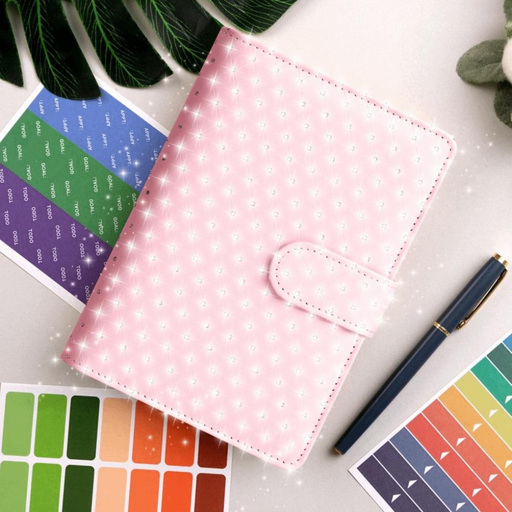 Compact Savings Challenges Book 6-Ring Mini Budget Binder Envelope Savings Challenge  Save Money