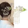 Koreanische Quasten-Haarklammern Exquisite Metall-Blumen-Haarspangen Für Frauen Mädchen Haarschmuck