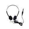 3.5mm Wired Music Earphones & Headphones Intercom Portable for Online Classes Customer Service Calls Tactical Aviation Design