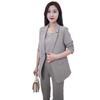 Set de Modă Casual Retro Chic pentru Noul Sezon de Primăvară Costum pentru Femei Ținută Formală de Afaceri din Trei Piese