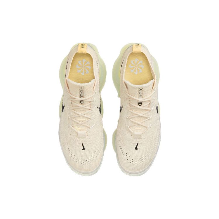Nike Air Max Scorpion Flyknit Lemon Wash Men Sneakers Cream Phantom Black DJ4701-001