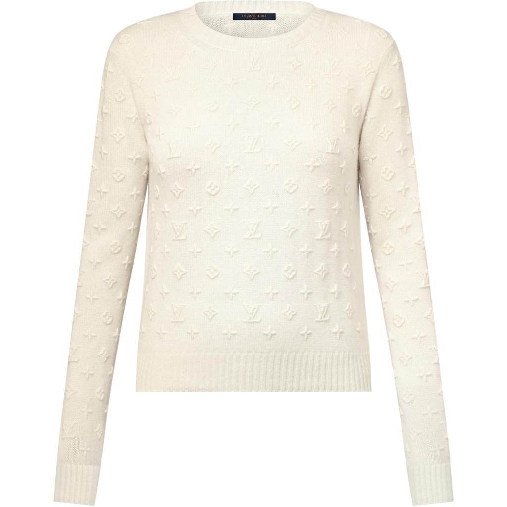 Louis Vuitton 3D Monogram Knit Pullover 1AHZ44