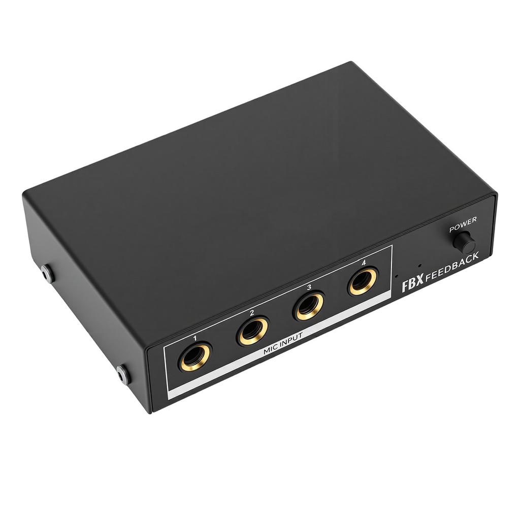 AI Feedback Processor 6 Channel Mic Anti Howling for Live Sound