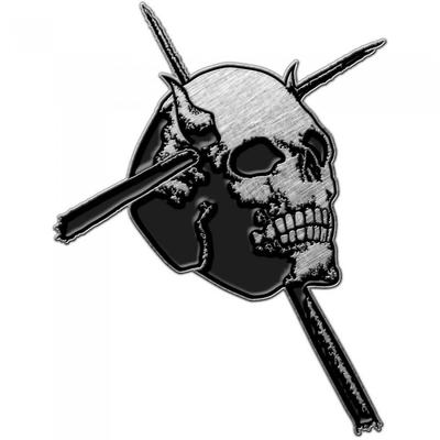 Candlemass Emaye Kafatası Rozeti