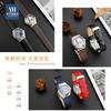New Black Red white pink blue brown Watchband For SWATCH Genuine leather Watch band 12mm cowhide Wrist strap accessories women