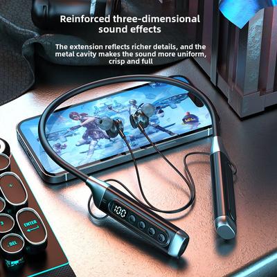 Bluetooth-Headset für den Hals, Sport, Männer und Frauen, wechselnde Stimme, Karaoke-Musikkarte