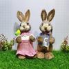 Supplies Garden Ornaments Bunny Decorations Exquisite Hand  Easter Decorations Prizes Birthday  Straw Rabbit For 25cm