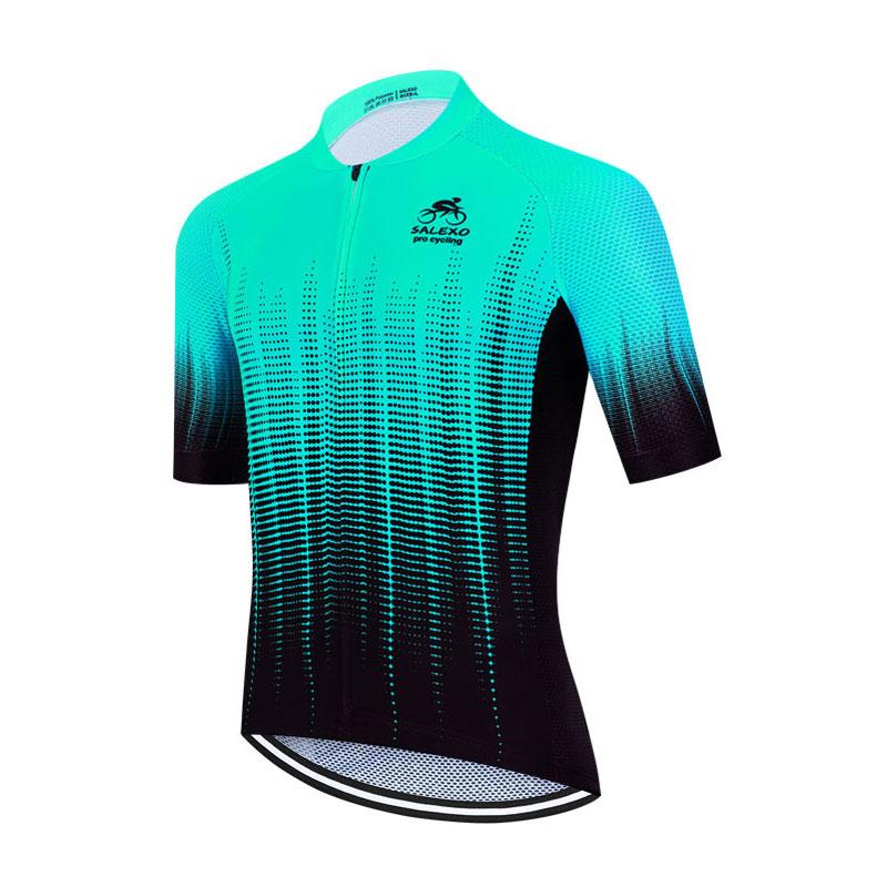 2026 Sommer Radtrikot Set Herren Fluoreszierende Farbe MTB Kurzarm Radbekleidung Mountainbike Kleidung Ropa Ciclismo Uniform