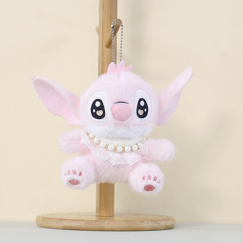 Cute Plush Stitch Necklace Pendant With Soft Cotton For Kids And Teens